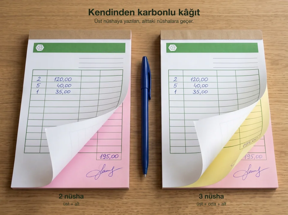 Makbuz & Sipariş Formu